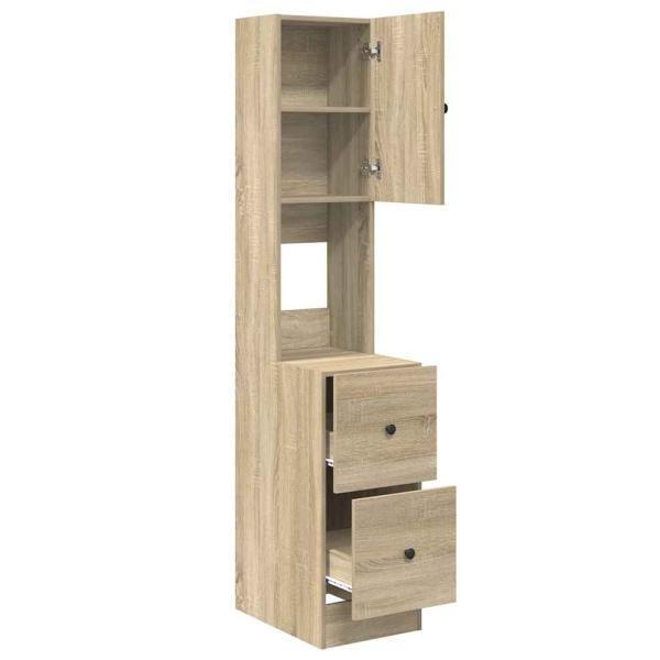 Küchenschrank Sonoma Eiche 35x50x180 cm Spanplatte