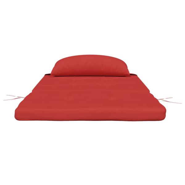 Adirondack-Auflagen 2 Stk. Rot Oxford-Gewebe