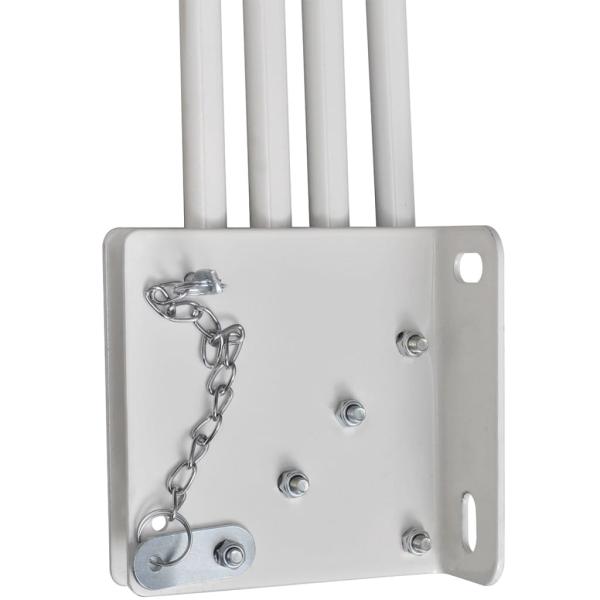 Faltbarer Balkonfächer Creme 160×240 cm