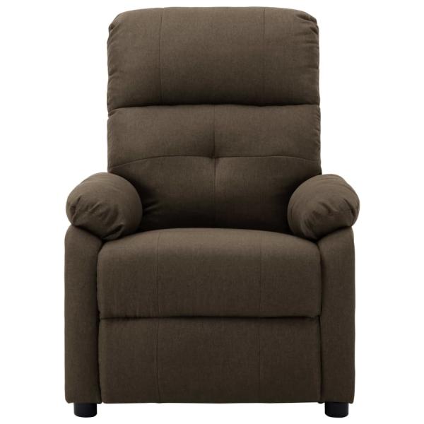 Relaxsessel Braun Stoff