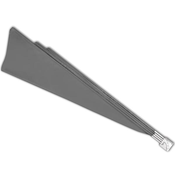 Faltbarer Balkonfächer Grau 160×240 cm