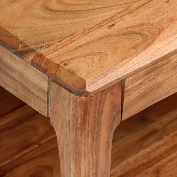 Couchtisch Massivholz 88x50x38 cm