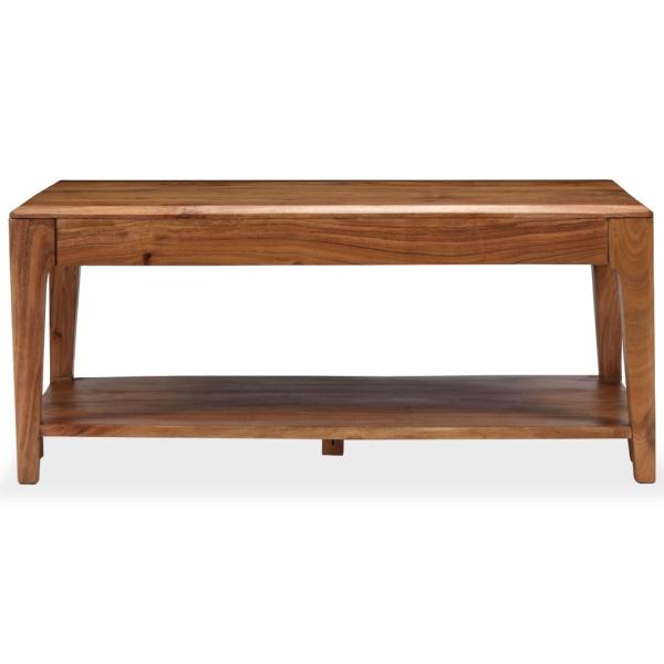 Couchtisch Massivholz 88x50x38 cm