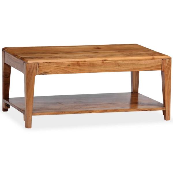 Couchtisch Massivholz 88x50x38 cm