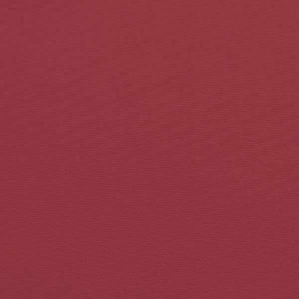 Palettenkissen Weinrot 120x80x12 cm Stoff