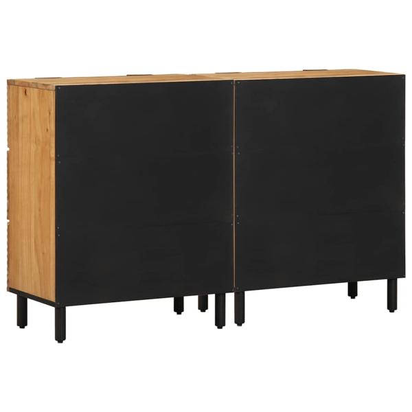 2er Set Akazien Sideboards 60x33x75 cm