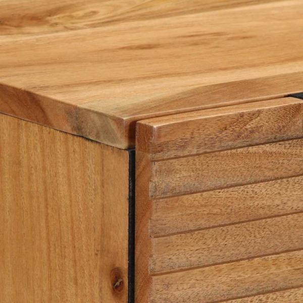 2er Set Akazien Sideboards 60x33x75 cm