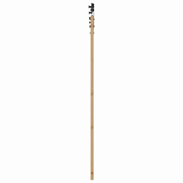 Schiebetür mit Zubehör-Set 93x202 cm Massivholz Kiefer, Innentür