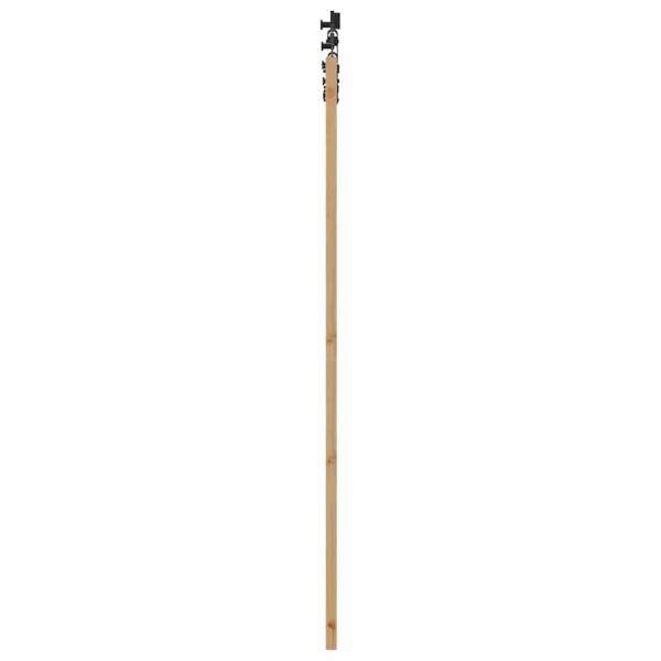 Schiebetür mit Beschlägen Set 93x202 cm Aus solidem Kiefernholz, Innentür
