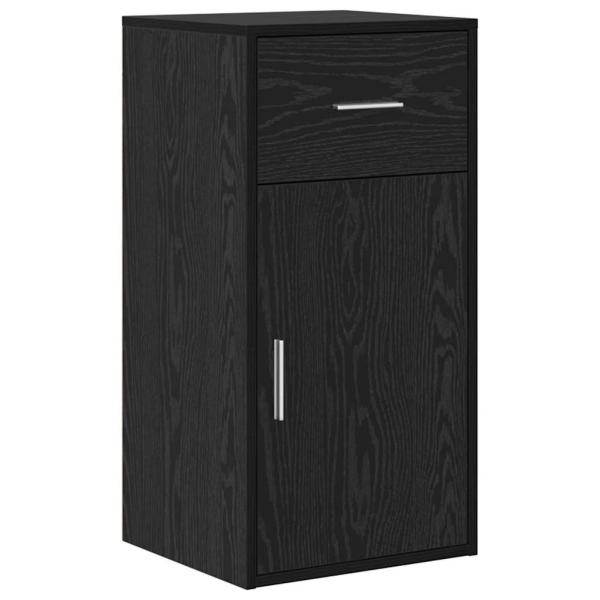Eckschreibtisch Schwarz Eiche 102x88x75 cm Holzwerkstoff