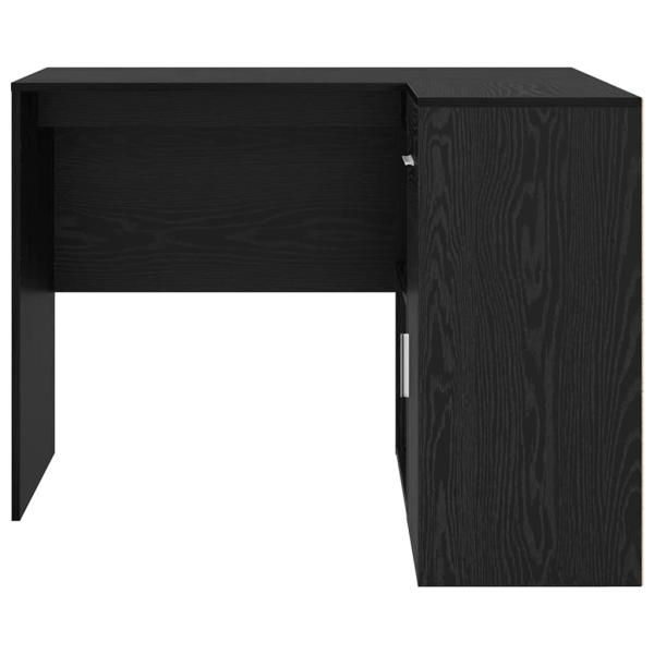 Eckschreibtisch Schwarz Eiche 102x88x75 cm Holzwerkstoff