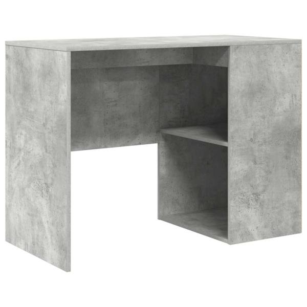 Eckschreibtisch Beton Grau 102x88x75 cm Holzwerkstoff