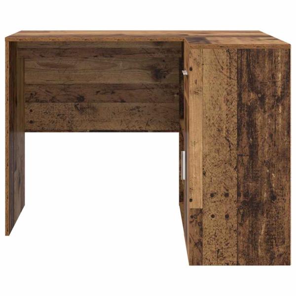 Eckschreibtisch Alter Holz 102x88x75 cm Holzwerkstoff