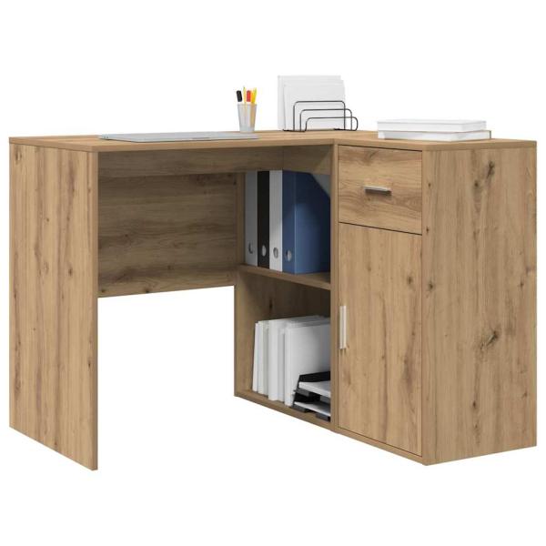 Eckschreibtisch Eiche 102x88x75 cm Holzwerkstoff