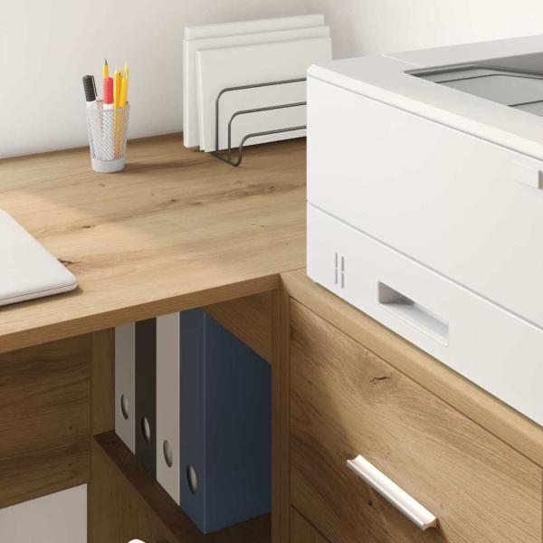 Eck-Schreibtisch Artisan-Eiche 102 x 88 x 75 cm
