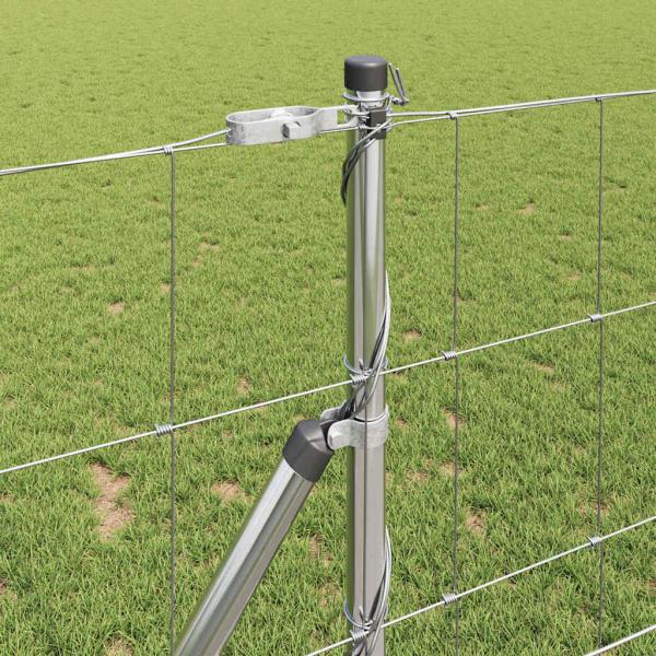 Ground Fix Geschweißter Drahtzaun 50 x 1 m Verzinkter Stahl