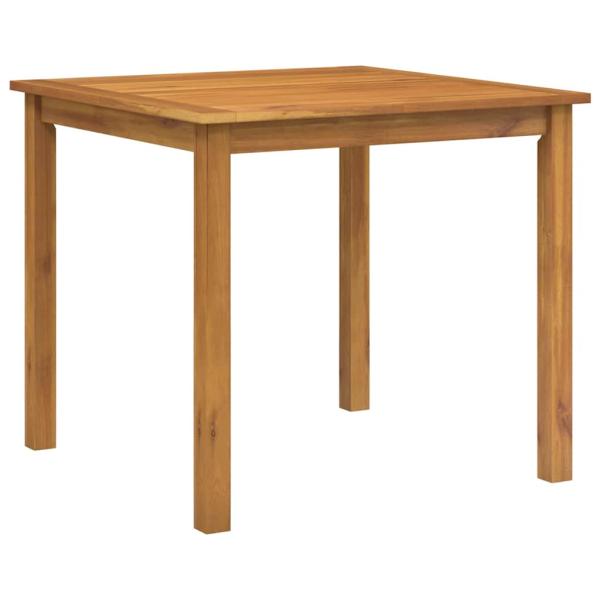 5-teilige Garten-Essgruppe Grau Poly-Rattan Akazie, Stapelbare Gartenstühle mit Kissen 2 Stück Grau Poly-Rattan