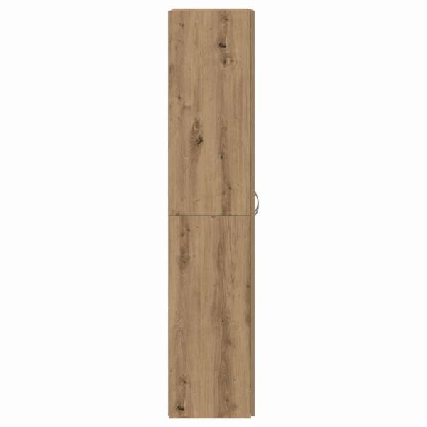 Büroschrank Set aus 2 Artisan Eiche Holzwerkstoff