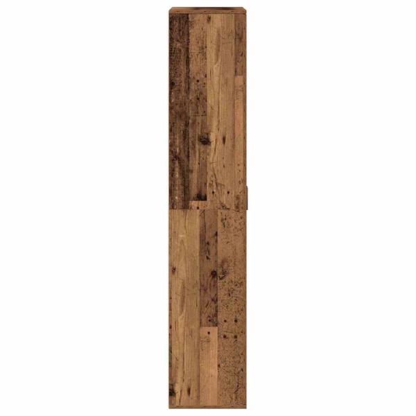 Highboard Altholz 80x35x180 cm Holzwerkstoff