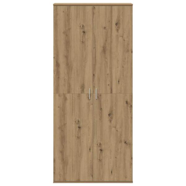 Highboard Artisan Oak 80x35x180 cm Sperrholz