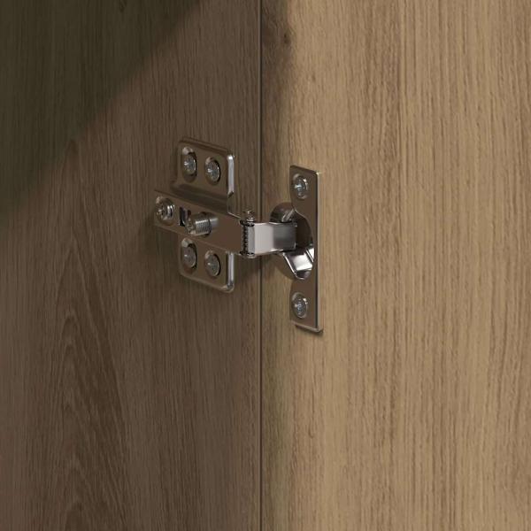Highboard Artisan Eiche 70x35x180 cm Holzwerkstoff