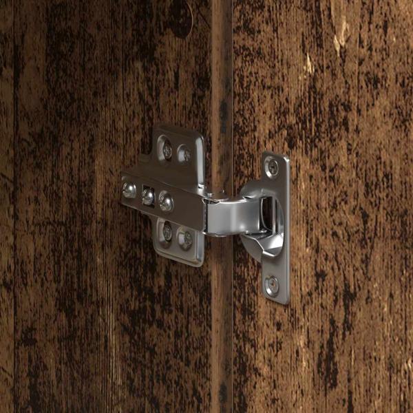Highboard Altholz 60x35x180 cm Holzwerkstoff