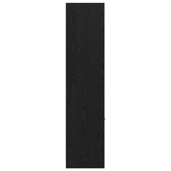 Apotheker-Schrank Schwarze Eiche 30x41x174,5 cm Spanplatte