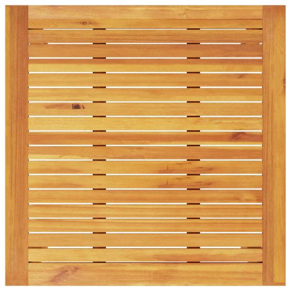 3-tlg. Garten-Essgruppe Massivholz Akazie