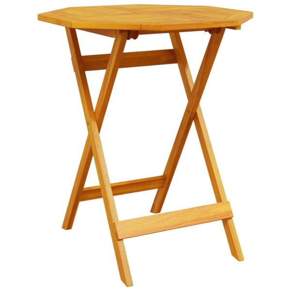 3-tlg. Bistro-Set Klappbar Massivholz Akazie