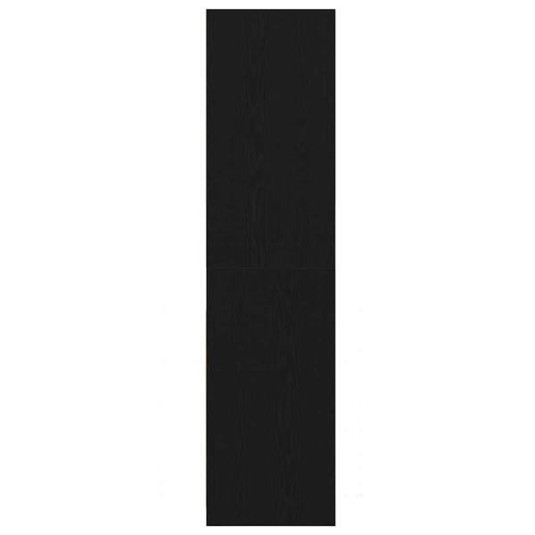 Kleiderschrank Schwarze Eiche Set aus 2 Schwarze Eiche Spanplatte