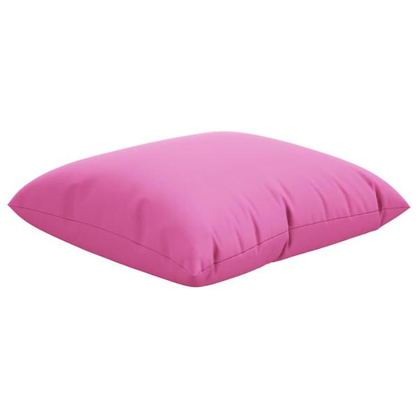 Sofakissen 4 Stück Rosa 40x40 cm Stoff