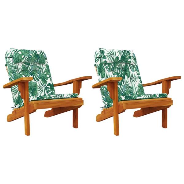 Tropisches Blattkissen Blattmuster Polyester Mittel Muster