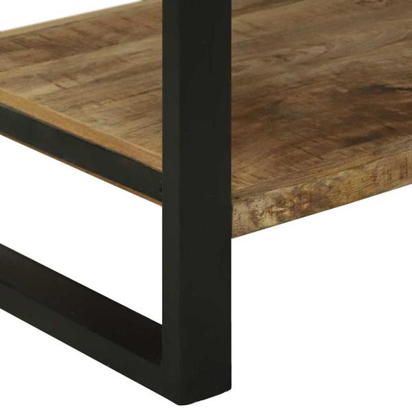Küchenregal 80x40x160 cm aus massivem Akazienholz