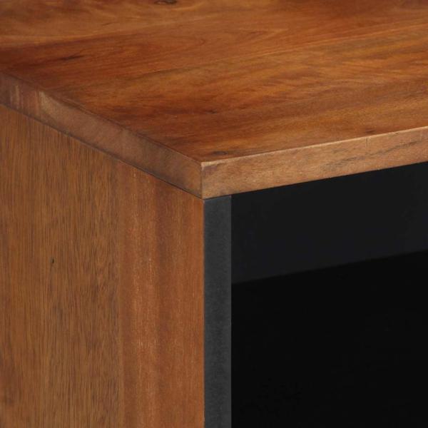 TV-Schrank Honigbraun Massivholz Mango, Holzwerkstoff