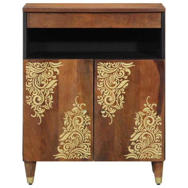 Sideboard 60x33x75 cm Massivholz Mango