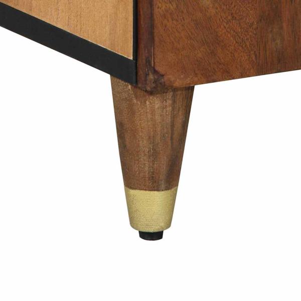 Sideboard 60x33x75 cm Massivholz Mango