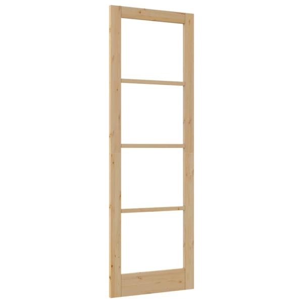 Innentür mit Glas "ORKDAL" 78x232x4 cm Massivholz Kiefer