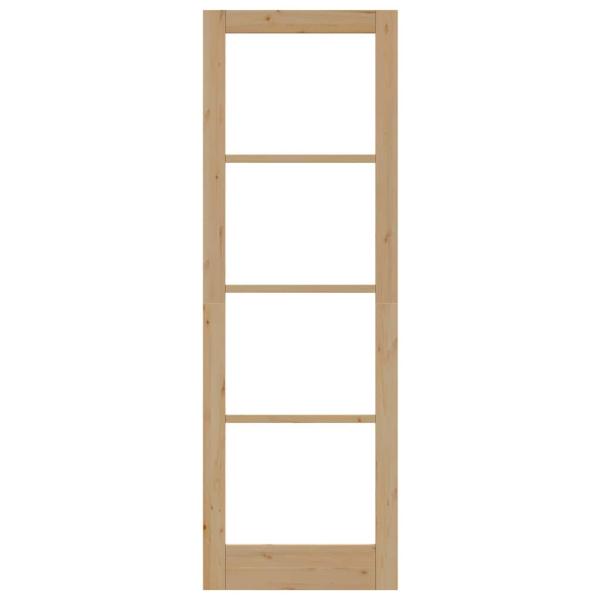 Innentür mit Glas "ORKDAL" 78x232x4 cm Massivholz Kiefer