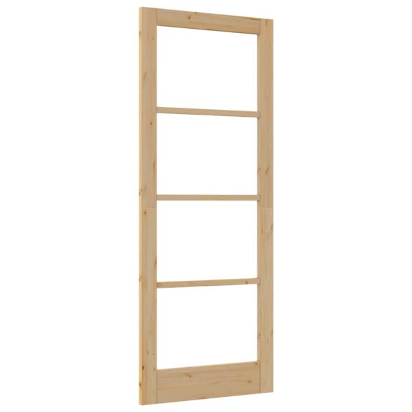 Innentür mit Glas "ORKDAL" 83x211x4 cm Massivholz Kiefer