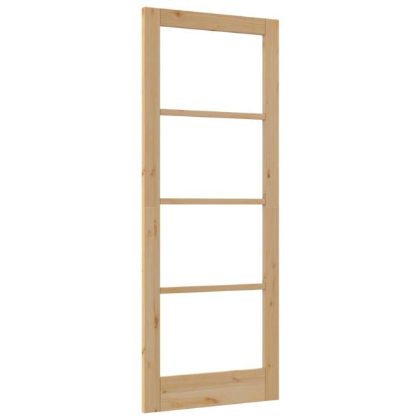 Innentür mit Glas "ORKDAL" 83x211x4 cm Massivholz Kiefer