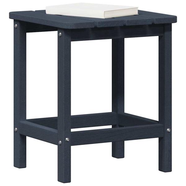 Adirondack Beistelltisch Marineblau 38x38x46 cm HDPE