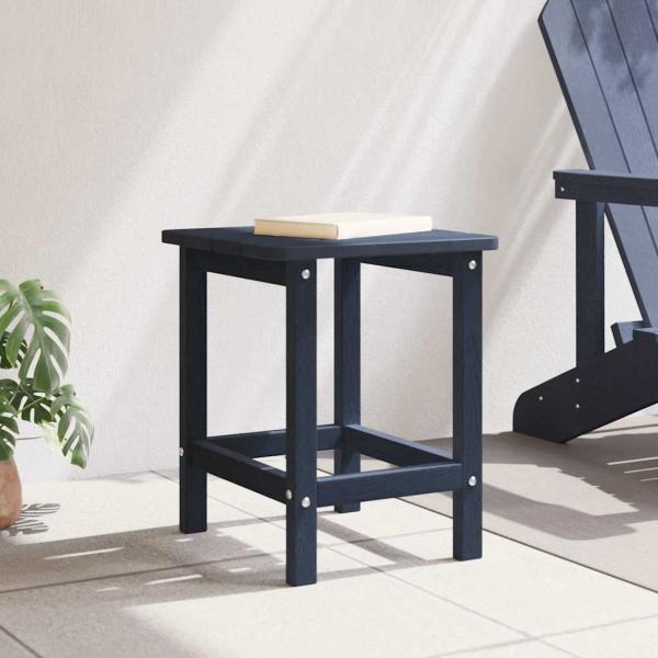 Adirondack Beistelltisch Marineblau 38x38x46 cm HDPE
