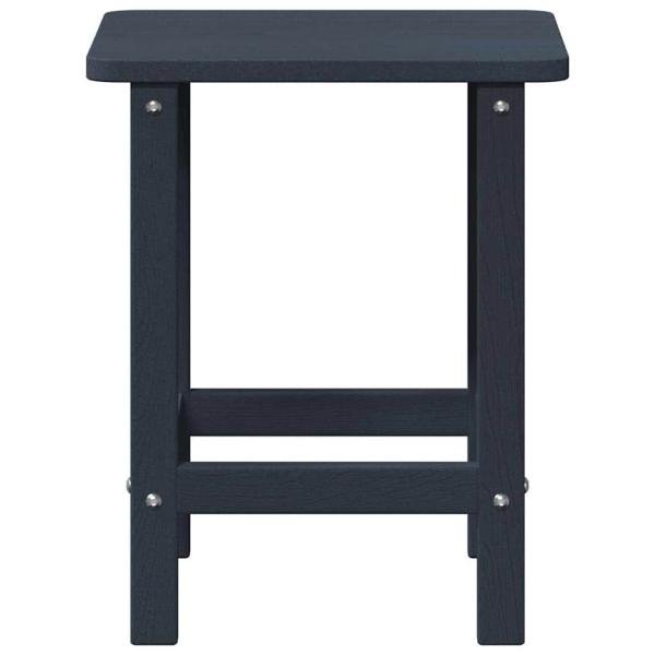 Adirondack Beistelltisch Marineblau 38x38x46 cm HDPE