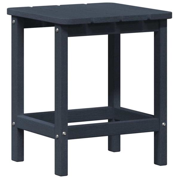 Adirondack Beistelltisch Marineblau 38x38x46 cm HDPE