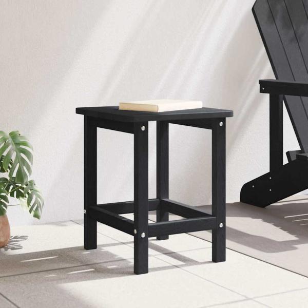 Adirondack Beistelltisch Schwarz 38x38x45 cm HDPE