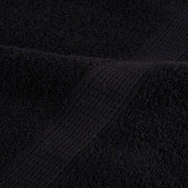 Premium Gast Handtücher 'SOLUND'50 Stück Schwarz 30x50 cm 550 gsm