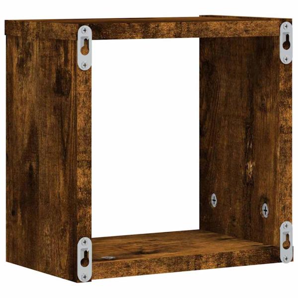 Schweberegale Rauchsäulen Holzwerkstoff Mittel Schwebende Regale