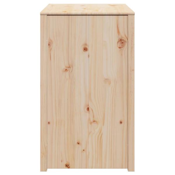 Küchenschrank 106x55x92 cm Massivholz Kiefer