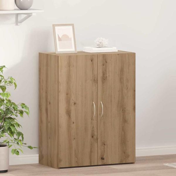 ARDEBO.de - Büroschrank Eiche 60x32x77,5 cm Holzwerkstoff