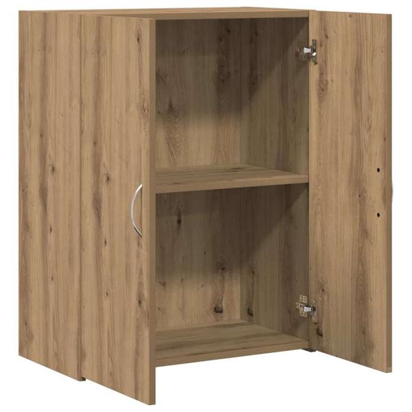 Büroschrank Eiche 60x32x77,5 cm Holzwerkstoff